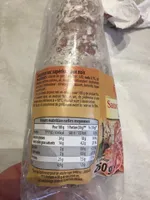 Saucisson sec aux noix
