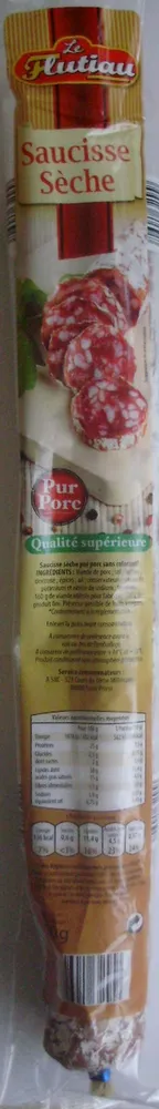 Saucisse sèche Pur Porc