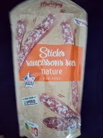 Sticks saucissons secs nature