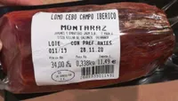 Lomo cebo campo ibérico
