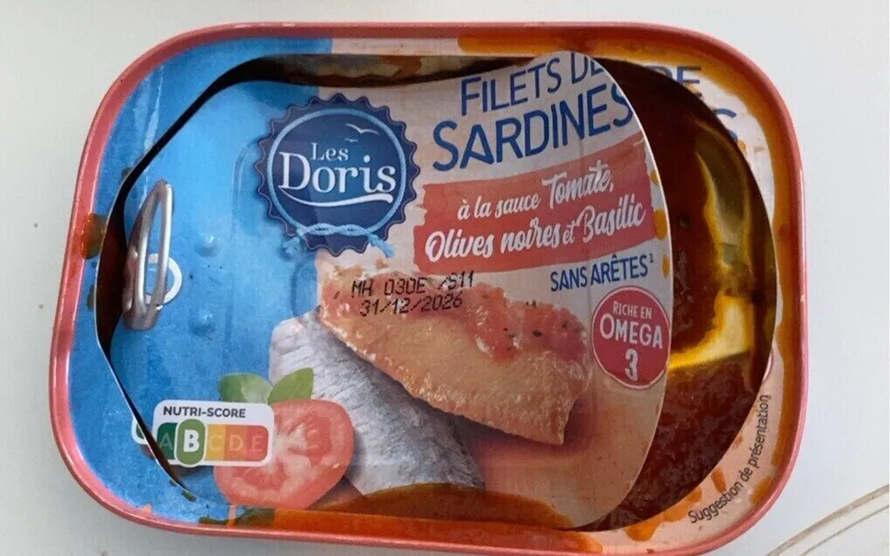 Filets de sardines