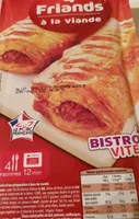 4 friands à la viande