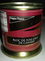 Bloc de foie gras de canard