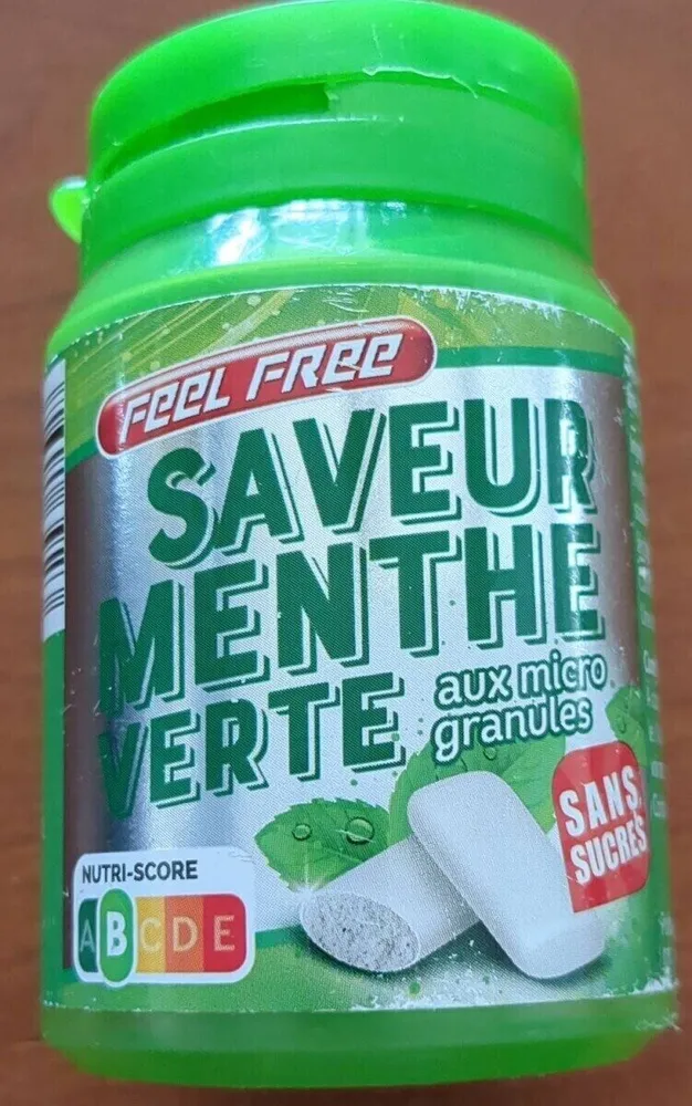 Saveur menthe forte