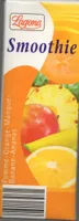 Smoothie pomme, orange, mangue