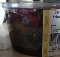 Cerises confites tricolores