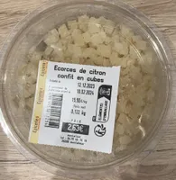 Ecorces citron confit