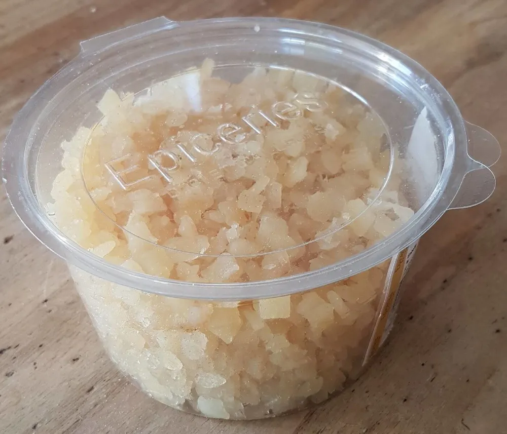 Écorces de citron confite