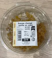 Écorces oranges confites