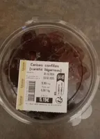 Cerises confites (variété bigarreau)