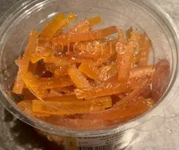 Lamelle épaisse d’écorces d’oranges confites