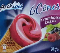 Cône Framboise  Cassis