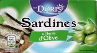 Sardines à l'huile d'olive Les DORIS