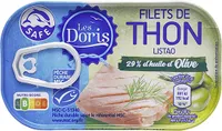 Filets de thon à l'huile d'olive