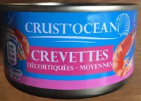 Crevettes décortiquées moyennes