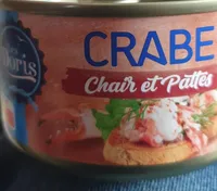 Crabes chair et pattes