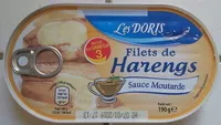 Filets de harengs à la sauce moutarde