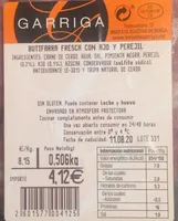 BUTIFARRA FRESCA CON AJO Y PEREJIL
