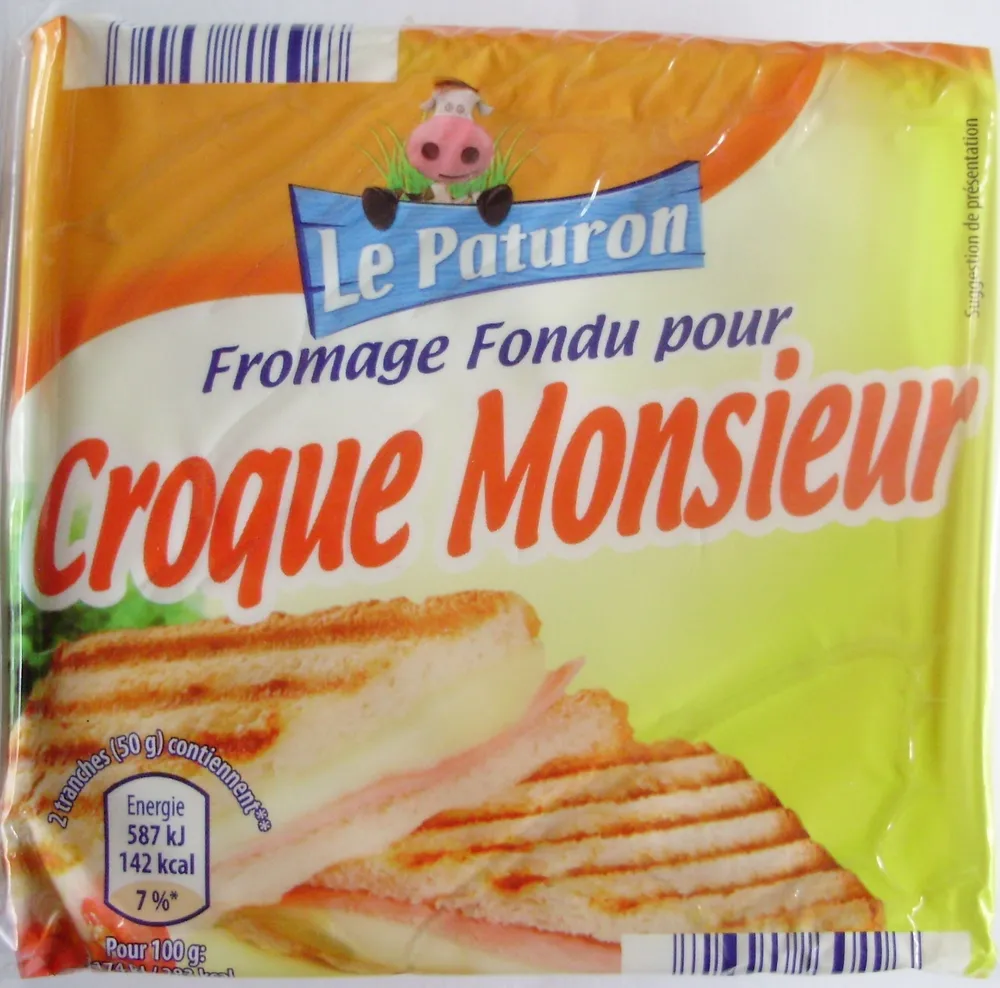 Fromage Fondu pour Croque Monsieur