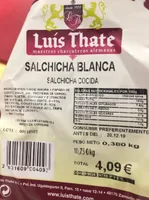 Salchicha blanca