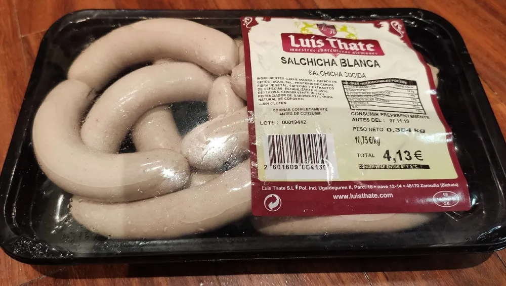 Salchicha blanca