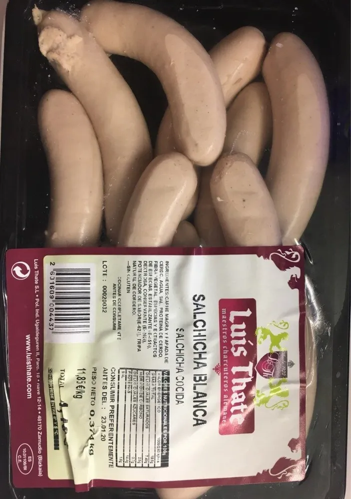 Salchicha blanca