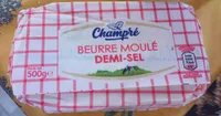 Beurre moulé demi sel