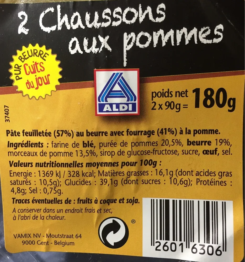 Chaussons aux Pommes