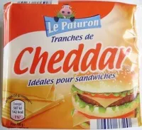 Tranches de Cheddar (23 % MG) 10 tranches