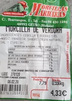 Morcilla de Verdura