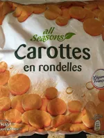 Carottes en Rondelles Surgelés