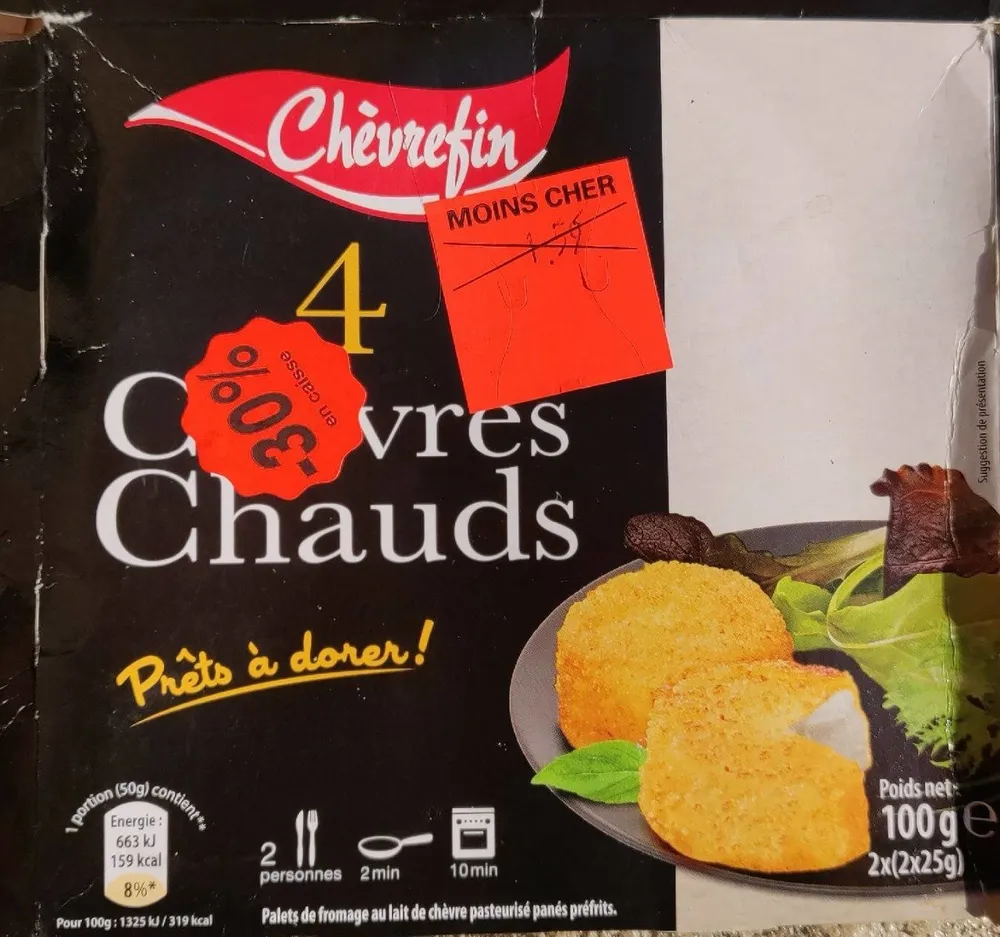4 chèvre chauds