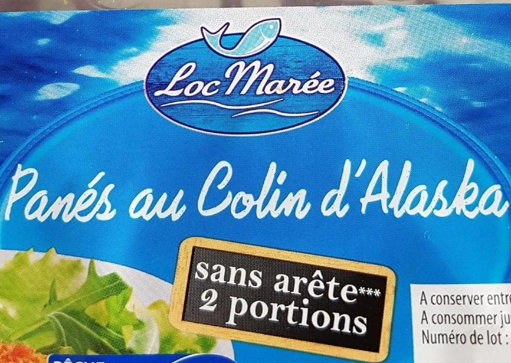 Panés au colin d'alaska 200g