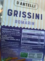Grissini au romarin