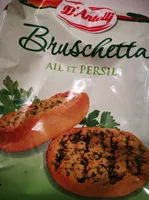 Bruschetta ail et basilic