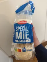 Pain de mie nature sans croûte