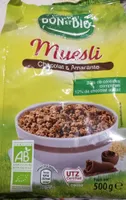 MUESLI Chocolat & Amarante