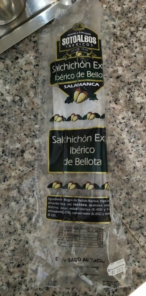 Salchichón Extra Ibérico de bellota