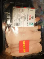 Pechuga fileteada pollo