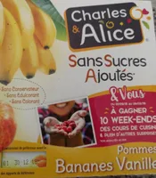 Pommes bananes vanille
