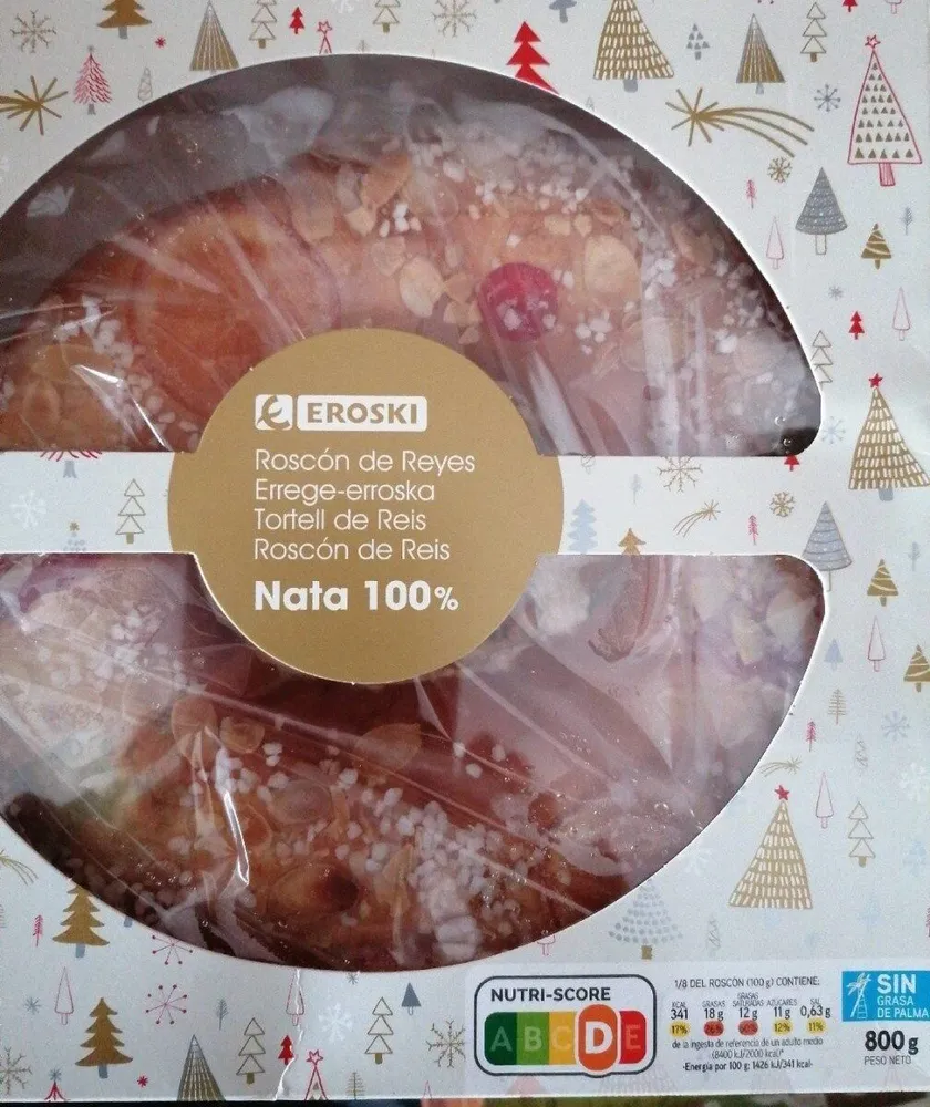 Rosco de Reyes con nata
