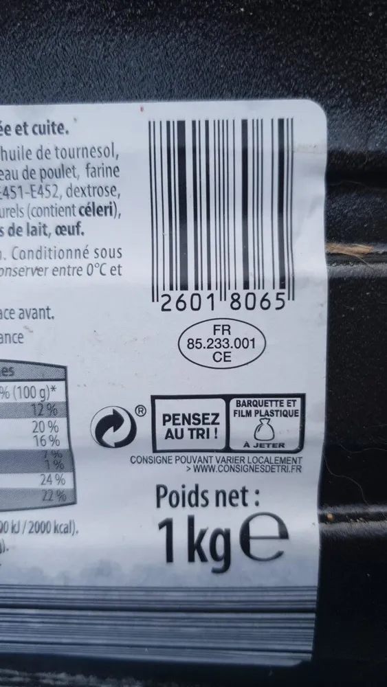 Nuggets de poulet