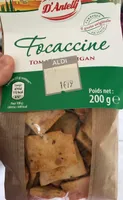 Foccacine tomate origan