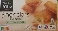 Financiers pur beurre aux amandes