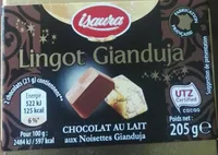 Lingot Gianduja