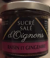 Sucré salé d’oignons