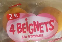 Beignet à la framboise decongelés
