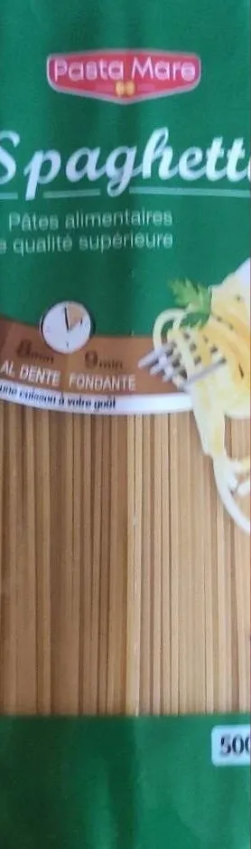 Spaghetti (Pâtes alimentaires de qualité supérieure)
