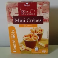 Mini crêpes fourrées