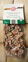 Farfalles fantaisie à la spiruline betterave et paprika